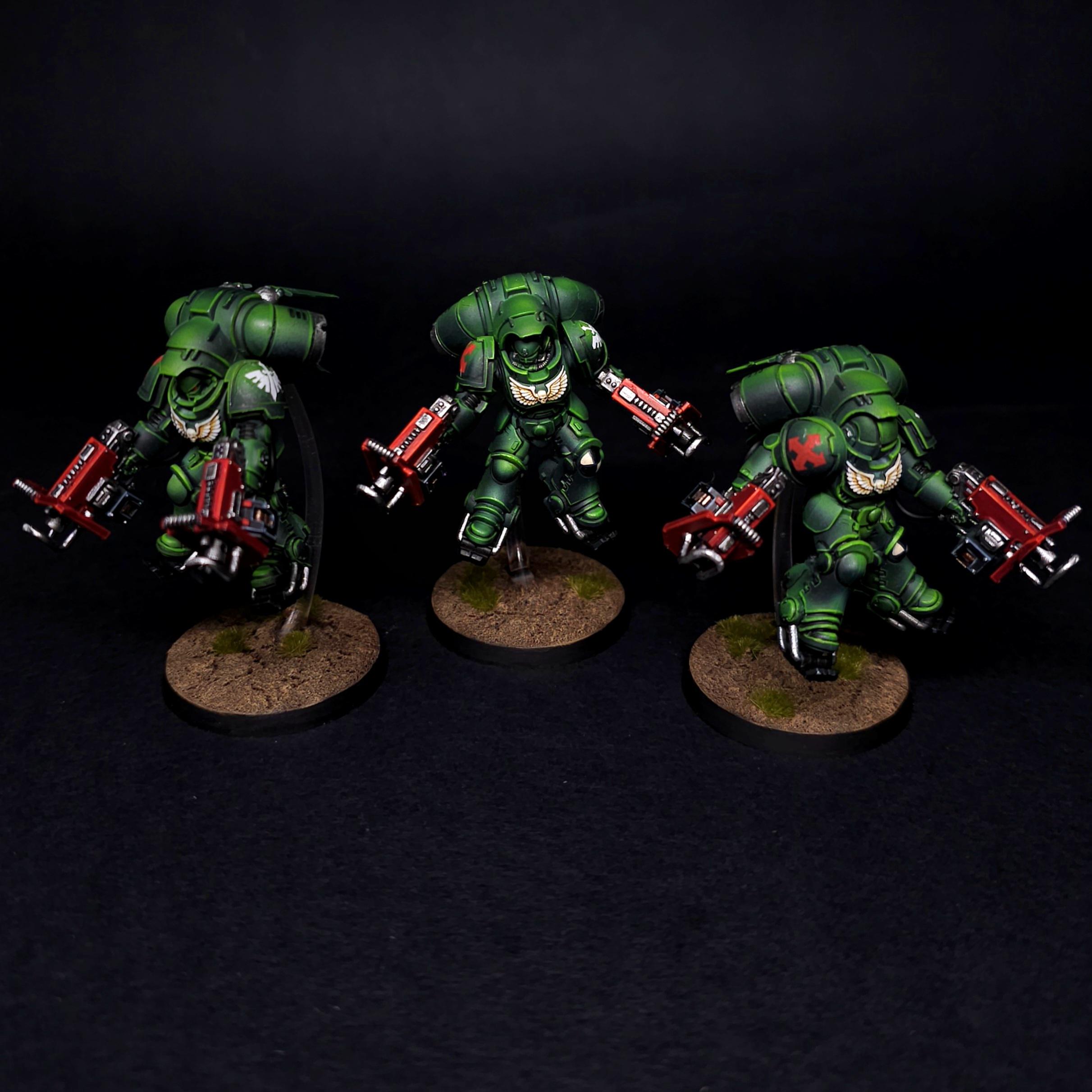 Commission Figurine Warhammer 40K – Primaris Inceptors Ultramarines – Peinte Sur Mesure