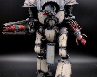 ウォーハンマー インペリアルナイト カニスレックス 全塗装 完成品 ウォーハンマー インペリアルナイト カニスレックス 全塗装 完成品