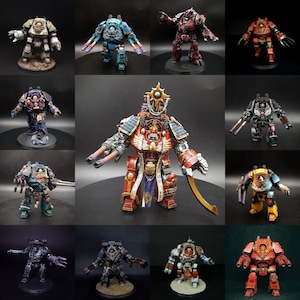 Contemptor Dreadnought Legion painted commission