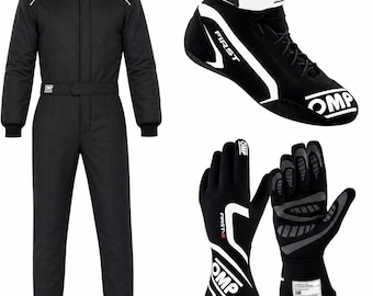 Ultieme OMP Go-Kart Racing volledige set - CIK/FIA Level 2 Approved + gratis cadeau voor bivakmuts