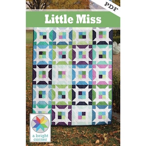 Little Miss digital quilt pattern (PDF)