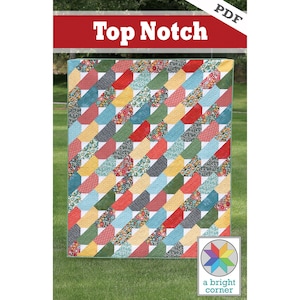 Top Notch digital quilt pattern (PDF)