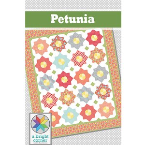 Petunia Quilt Pattern (PDF) Crib, Throw, Twin & Queen sizes