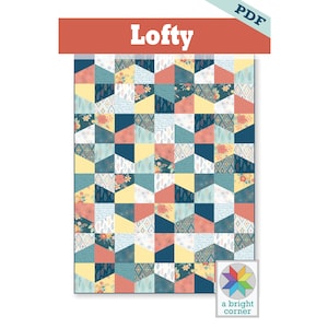 Lofty digital quilt pattern (PDF)