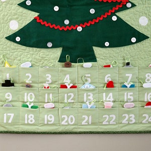 Quilted Advent Calendar and Ornaments PDF Pattern - Etsy