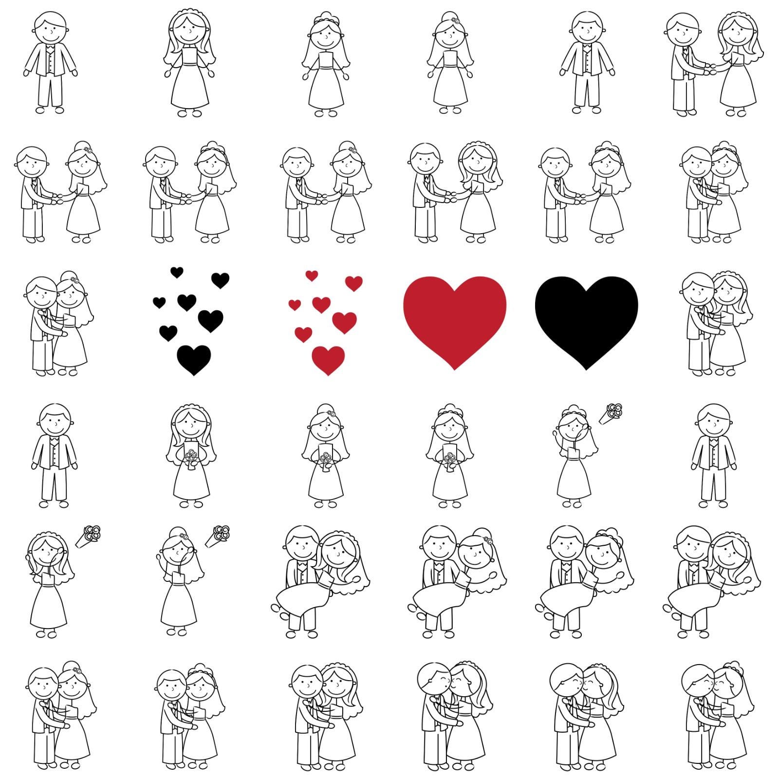 Funny stick figure drawings - Etsy België, image size:1600x1600