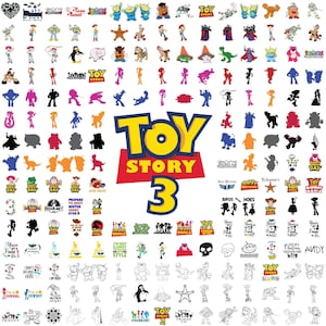 Toy Story SVG Bundle, Woody Svg Files for Cricut, Toy Story Png, Buzz Lightyear Svg for Shirts, Free font