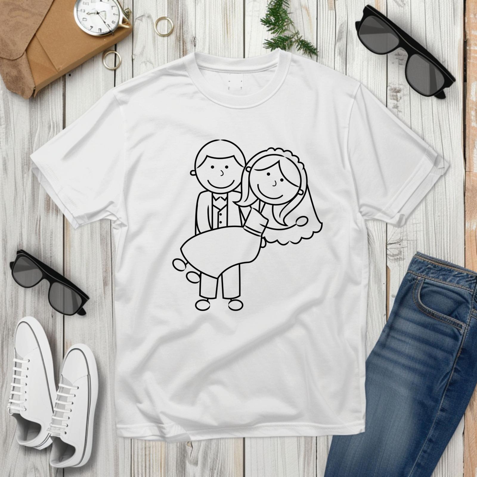 Wedding Couple Clipart Bundle, Bride Groom Svg Png Dxf Eps, Stick ...