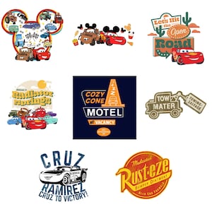 Cars PNG, Cars Clipart, Planes and Cars Birthday Bundle, Instant Download, Instant Download Lightning Mcqueen Mater, Chrome Letter