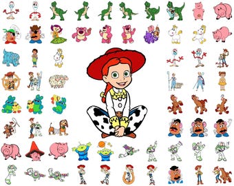 Toy Story SVG Bundle, Woody Svg Files for Cricut, Toy Story Png, Buzz Lightyear Svg for Shirts, Free font