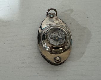 Vintage Testrite Style Pocket Compass and Loupe Magnifier