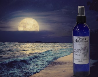 Moon Water Sage Spray 8 Ounces