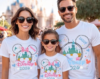 Disney Vacation 2026, Family Vacation 2026 Shirts, Custom Disney Trip 2026 Shirt, Disneyland Shirts, Disney Couple Shirts, Disneyworld