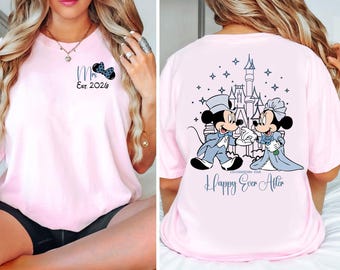Disney Honeymoon Shirt, Disney Wedding Shirt, Disney Couple Shirt, Disney Groom Shirt, Disney Bride Shirt, Custom Disney Anniversary Tee
