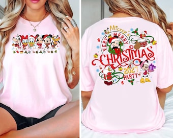 Mickey's Very Merry Christmas Party Shirt 2027, Disney World Christmas T-Shirt, Disney Family Christmas Trip Shirts, Very Merry Christmas