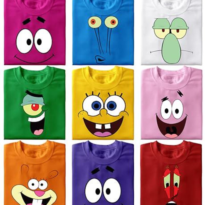 Spongebob Squarepants Kids T Shirt Etsy UK spongebob-squarepants-kids-t-shirt-etsy-uk