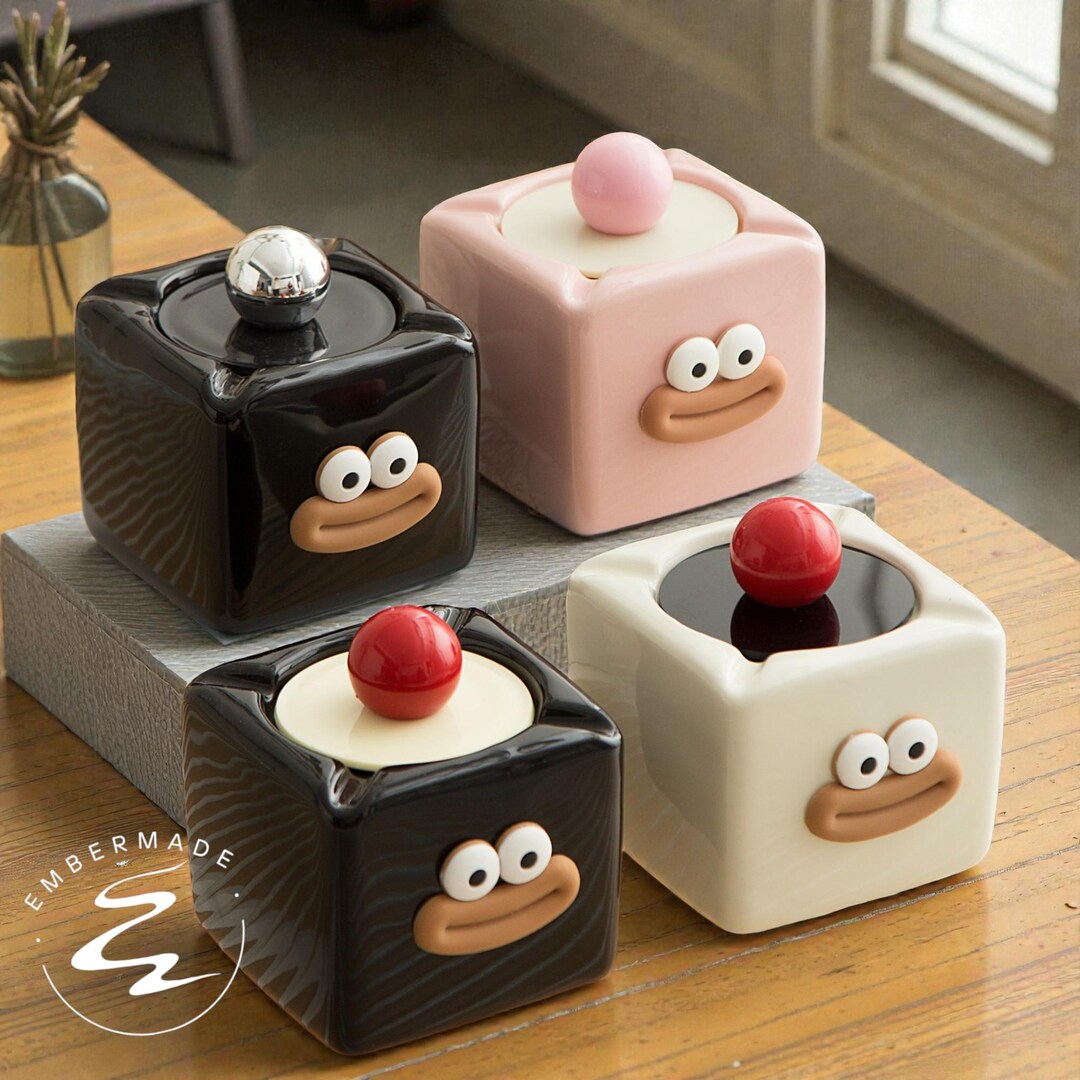 funny-face-ashtray-ceramic-ash-tray-smokeless-lid-modern-house