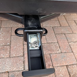 3D Printed Truck Hitch Cover with Secret Storage - Fits 2&quot; Receiver