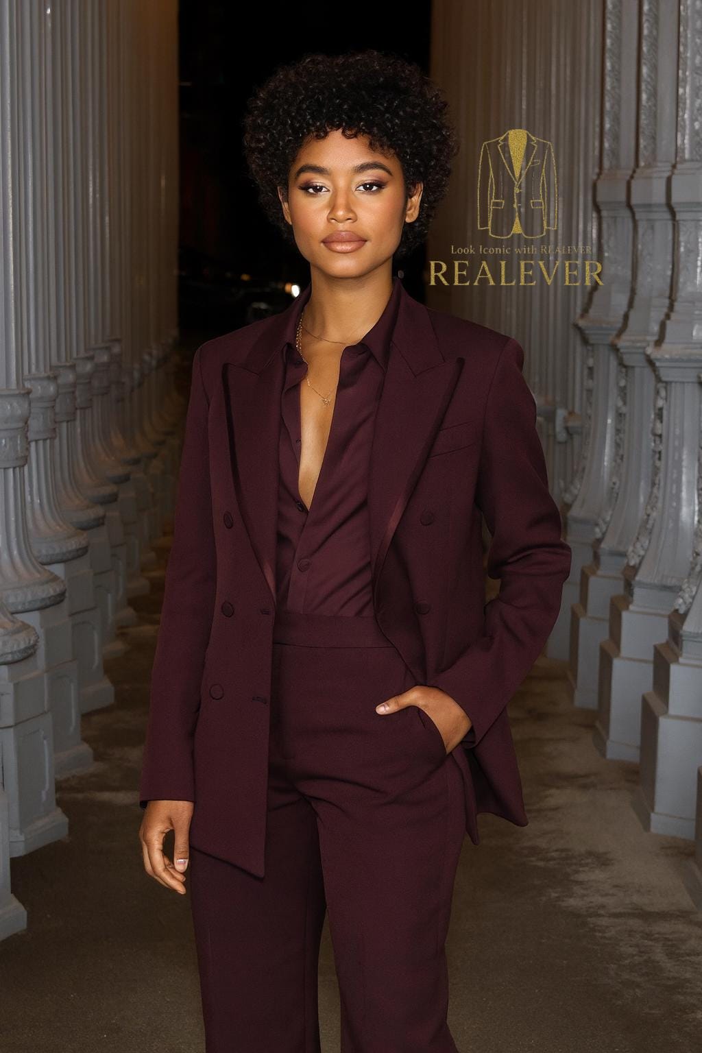 Womens burgundy suit - Etsy 日本