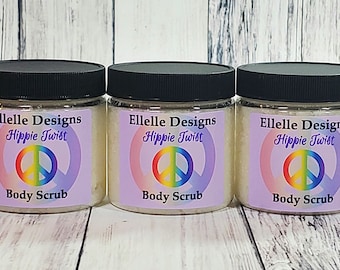 Exfoliating Sugar Body Scrub: Coconut Oil Skin Polish