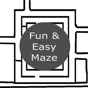 Handmade Printable Maze, Easy