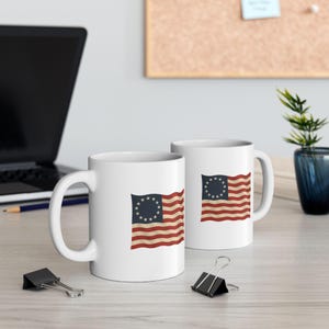 Independence Day Mug, Mug for Revolutionary War Buffs
