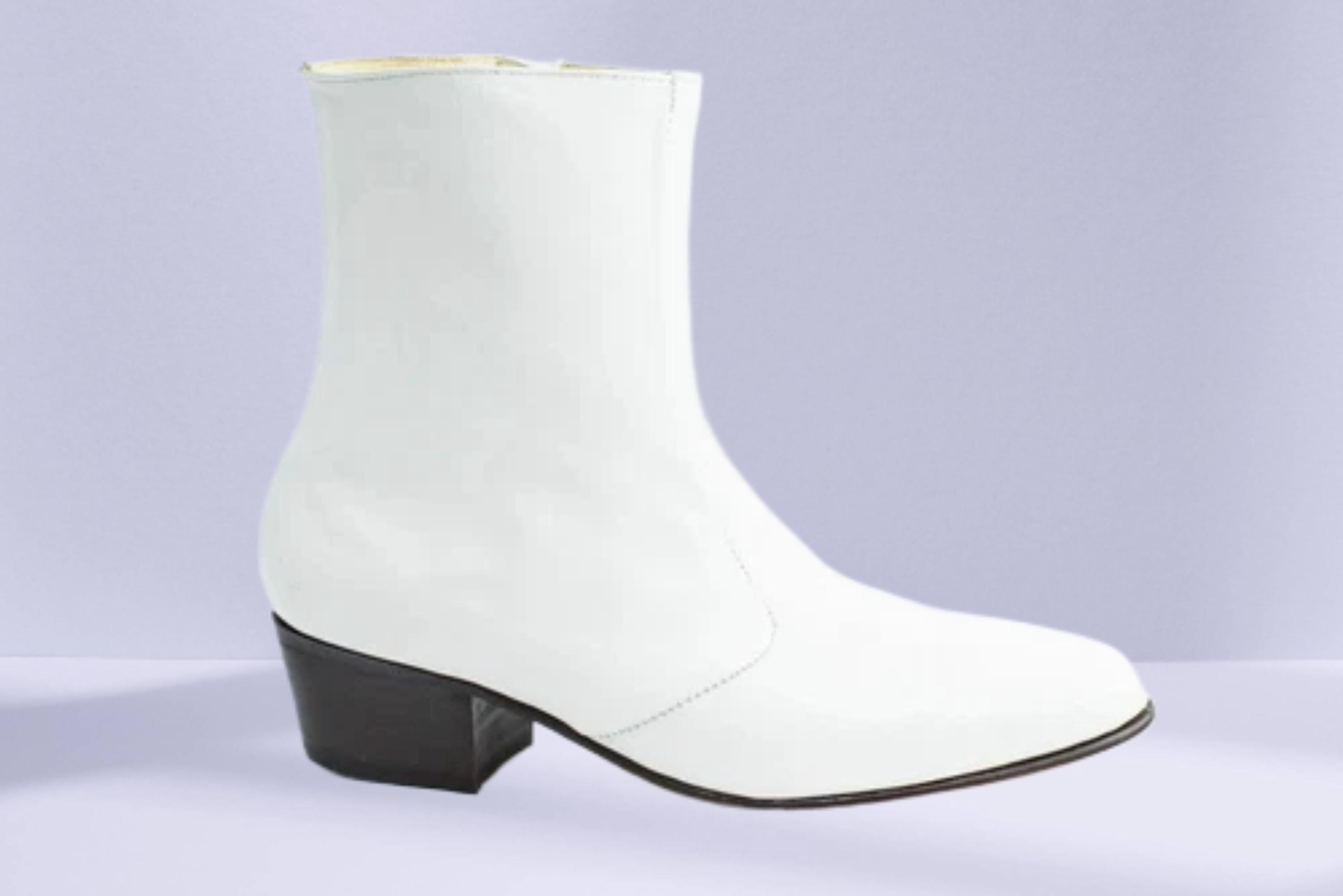 white dress boots mens White's Original Semi-Dress Sleek leather construction and a refined high Chelsea Boots White Dress for