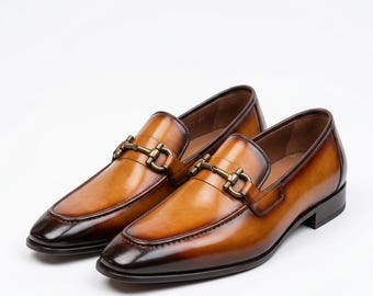 Luxe zomerloafers voor heren, klassieke geklede schoenen van echt leer, bruin/zwart, instappers voor in de auto.