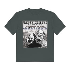 Perfect Weight® Tee - American Civil War - Humor - Battle of Fredericksburg - Lee Smacking Burnside