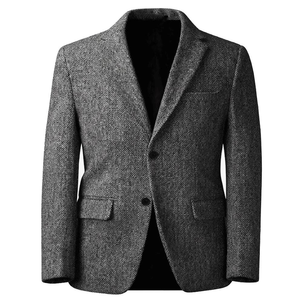 tweed jacke wolljacke vintage