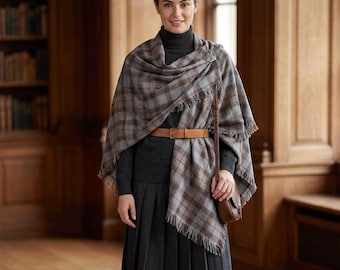 Scottish Tartan  Shawl  In 100 Different  Color