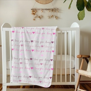 Personalisierte benutzerdefinierte Decke, Baby-Mädchen-Decke, Namensdecke, Mädchen-Decke, Baby-Decke, Kinderdecke, personalisiertes Geschenk, individuelles Geschenk