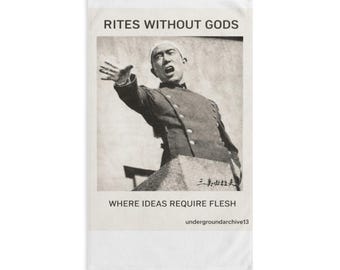 Yukio Mishima Hand Towel | Rituals Without Gods design