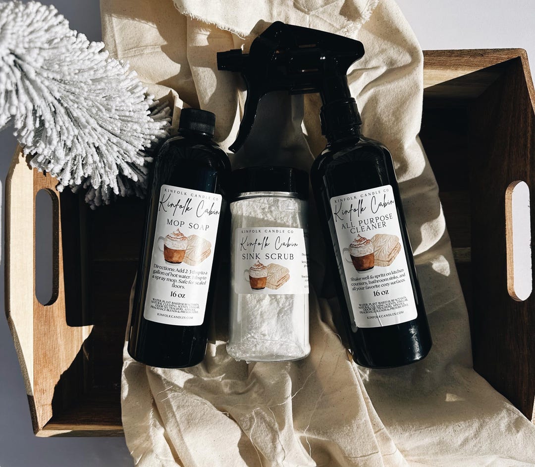 Winter Cozy Cleaning Mega Bundle – All Purpose Cleaner, Mop Soap & Sink ...