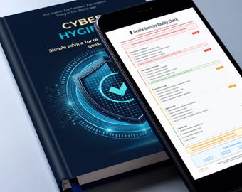 Checkliste für Gerätesicherheit: Cyber-Hygiene für Telefone und Laptops (A4 / Letter PDF)