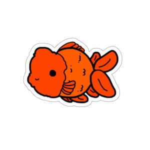 Colorful Goldfish Sticker