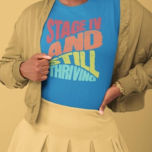 Cancer Awareness T-Shirt: Inspirational Support Gift, Ring-Spun Cotton