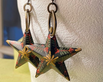 World Artisan Star Earrings