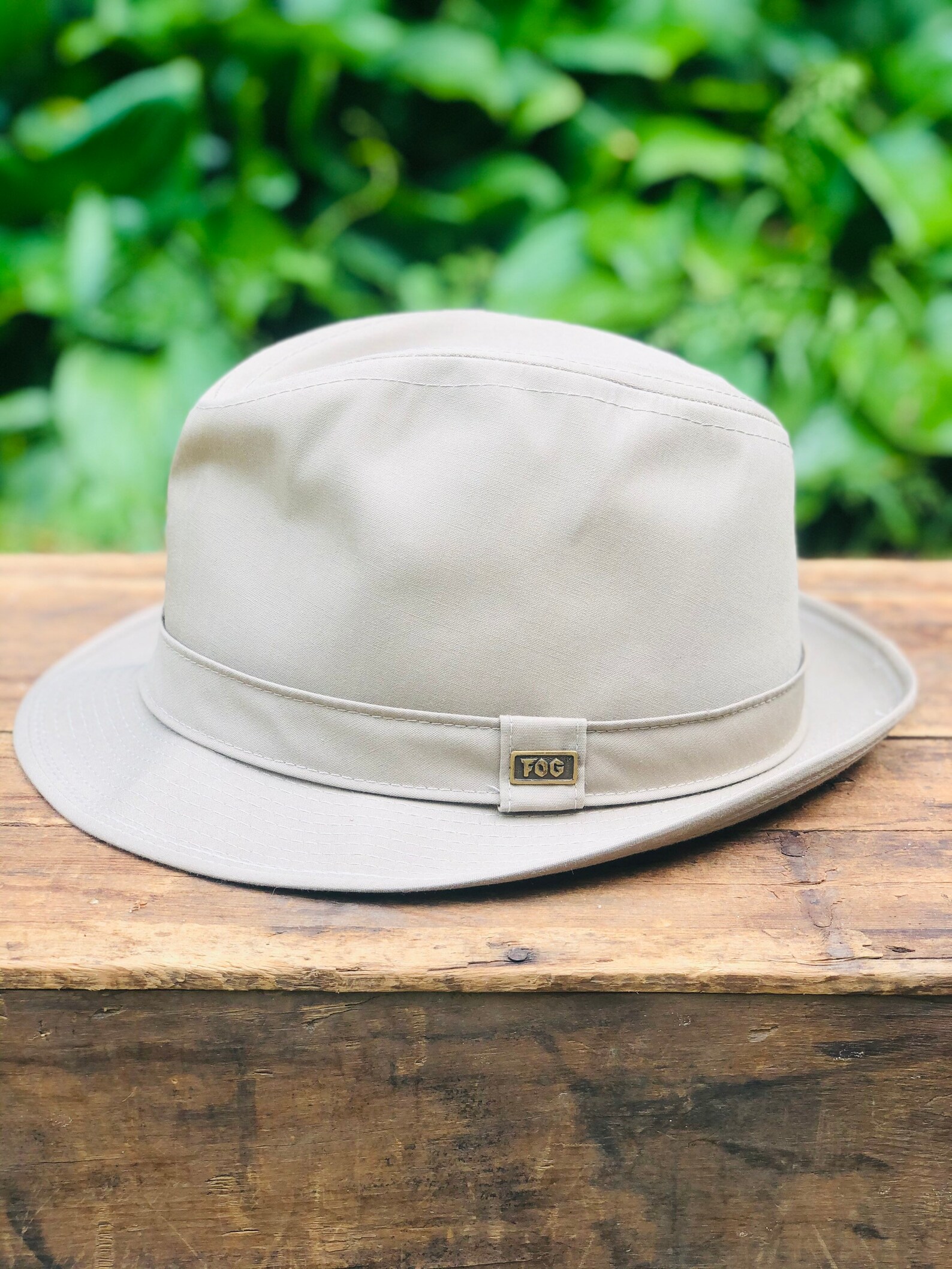 Rainy day hat. London Fog fedora hat size 7 3/8 Etsy