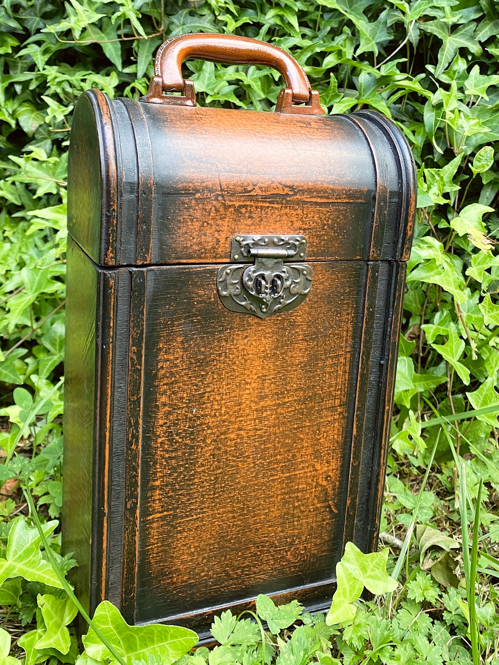 Vintage Wooden Double Wine Carrier Etsy