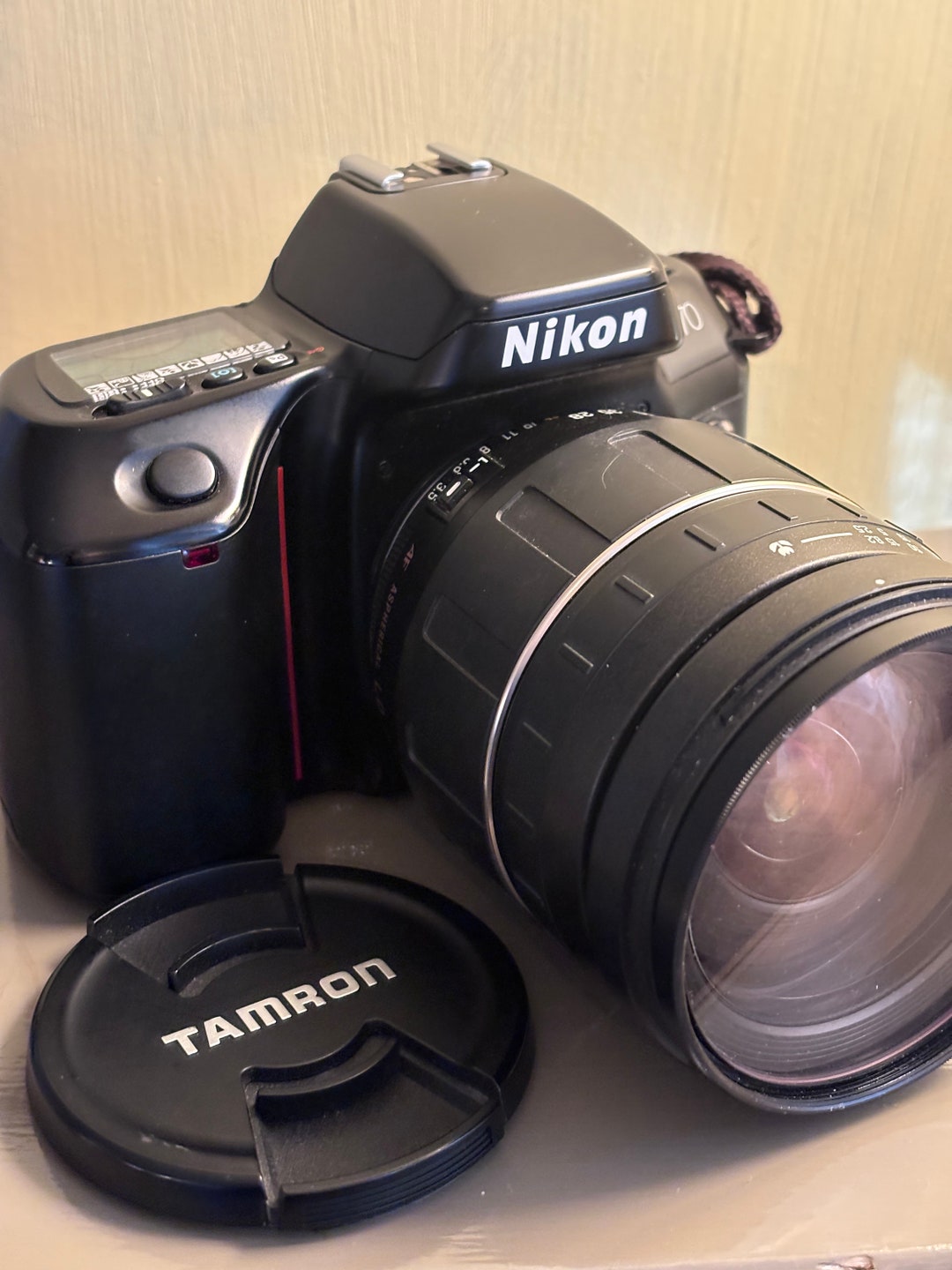 Nikon N70 35mm SLR Film Camera With TAMRON 28300mm 135 6.3 Macro 185D