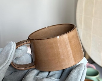 Handmade Ceramic Stoneware Coffee Mug | Minimalist Pottery