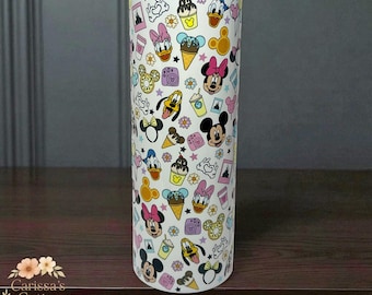 Mickey & Friends Tumbler: Disney-Inspired Pastel Travel Cup