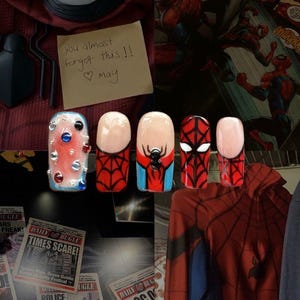 Spider-Man Nails
