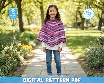 Crochet Cloak Pattern Hooded Cardigan Crochet Pattern Fairy Shawl Poncho Cape Crochet Pattern Druid Witchy Crochet Cloak Design