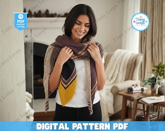 Crochet Scarf With Sleeves Pattern Star Stitch Wrap Scarf With Sleeves Womens Crochet Sweater Scarf Sleeved Shawl Crochet Pattern
