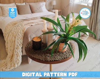 Crochet Mandala Pattern, Blanket, Doily, Wall Art (PDF Pattern)