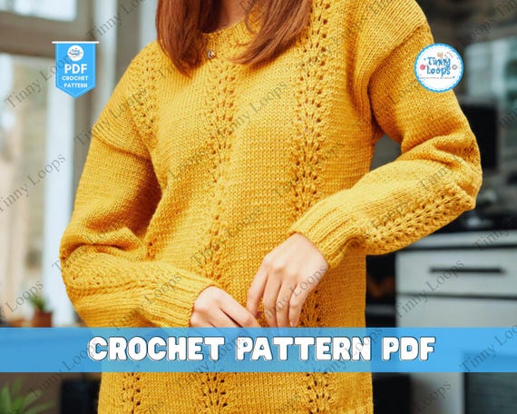 Lace Knit Pullover Pattern for Women V Neck Summer Short Sleeve