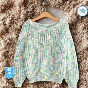 Kids Sweater Knitting Pattern Childrens Knitting Patterns Kids Smart Casual Jumper Round Neck Pullover Textured Rib