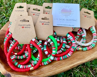 How to make christmas 2024 bracelets with beads